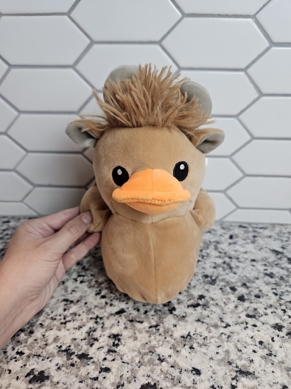 Highland Duck Cow Plush Stuffed Animal